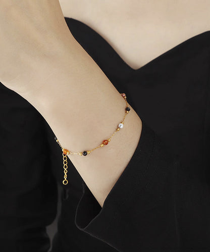 blackdia ocean 天然石ビーズブレスレット