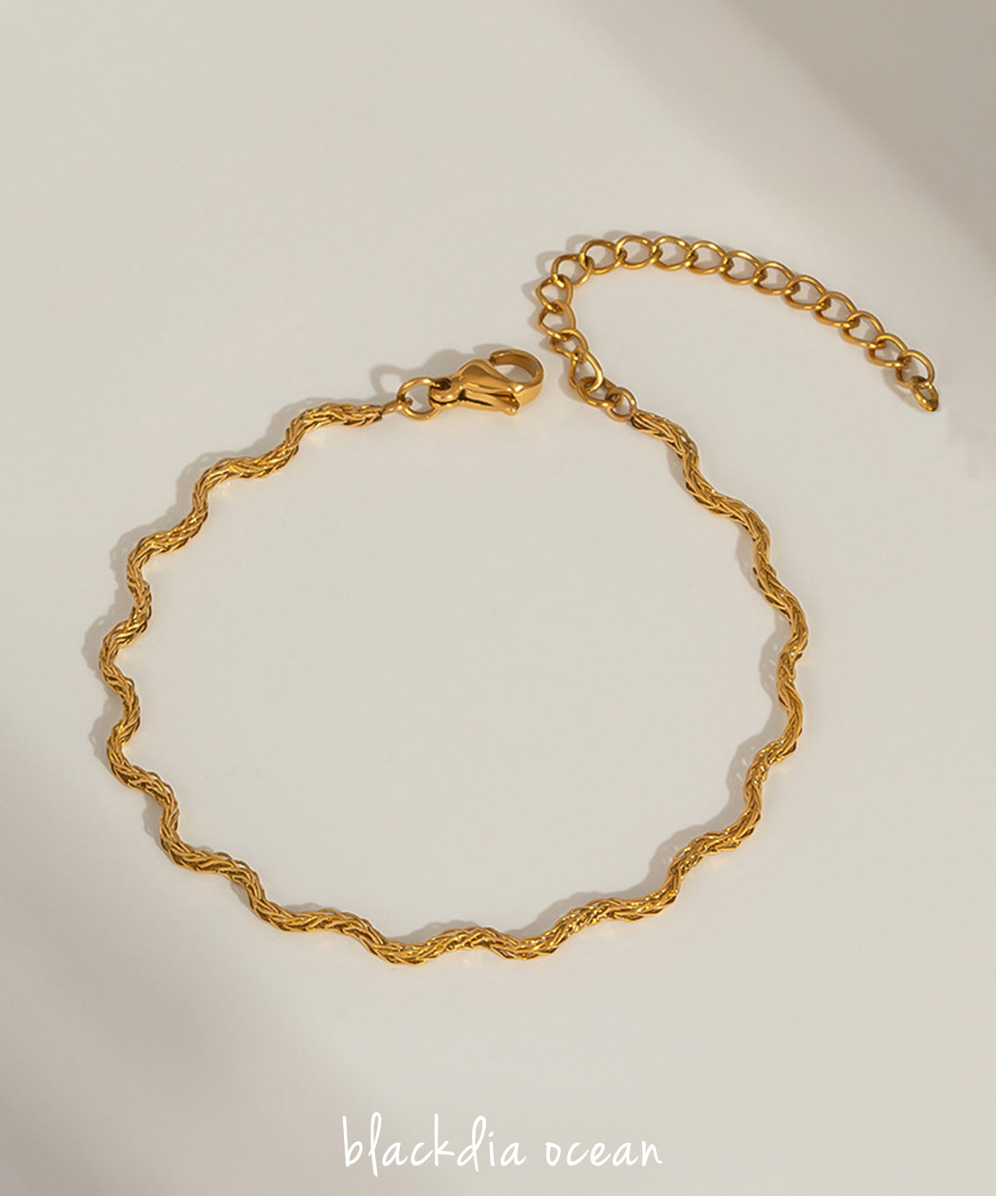 blackdia ocean ウェーブブレスレット