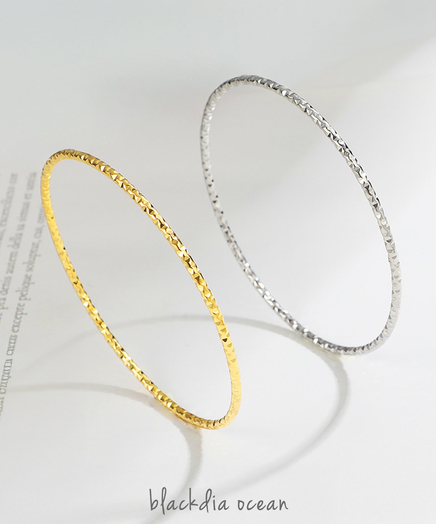 blackdia ocean スキンライン ブレスレット