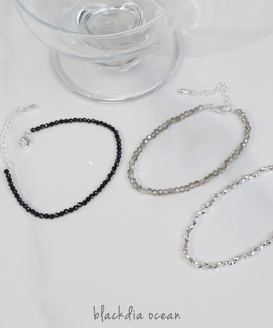 blackdia ocean カットビーズデザインブレスレット