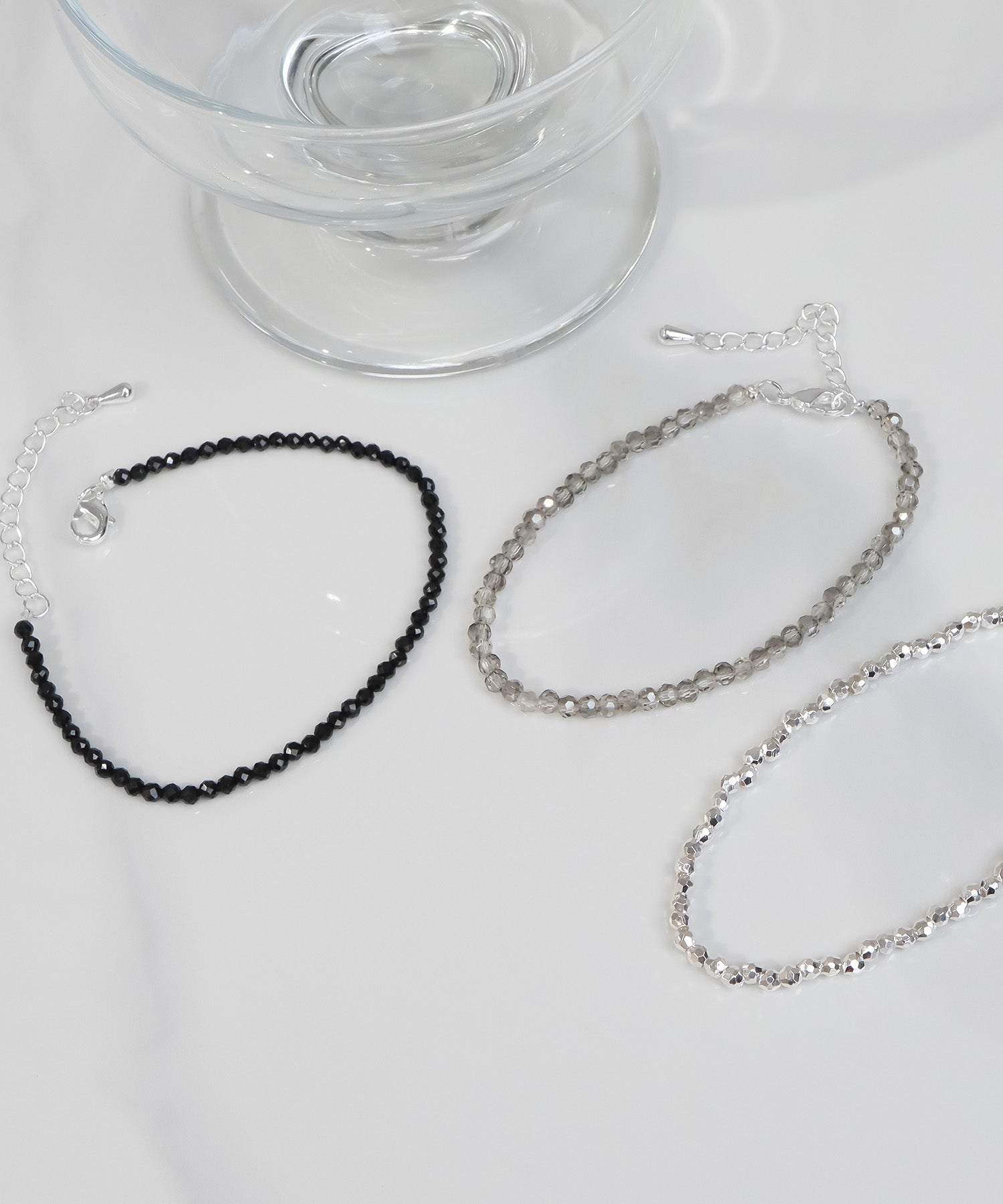 blackdia ocean カットビーズデザインブレスレット