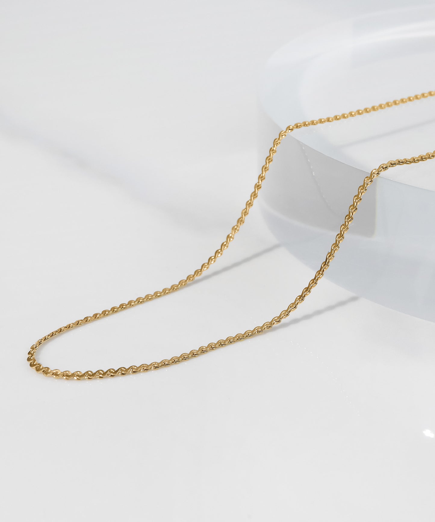 blackdia ocean サーペンタインチェーンネックレス