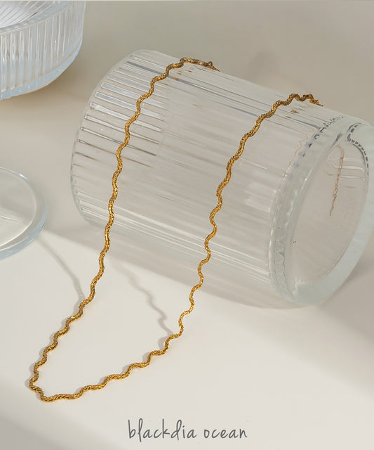 blackdia ocean ウェーブチョーカーネックレス