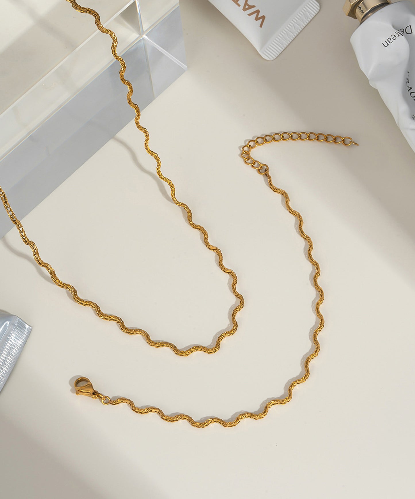 blackdia ocean ウェーブチョーカーネックレス