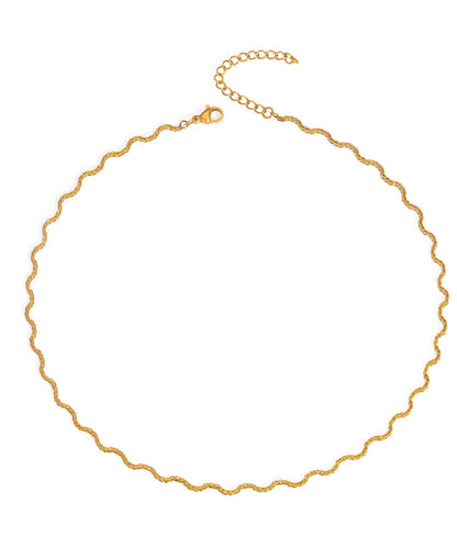 blackdia ocean ウェーブチョーカーネックレス