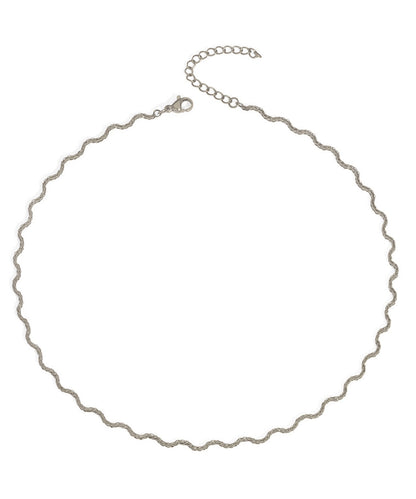 blackdia ocean ウェーブチョーカーネックレス