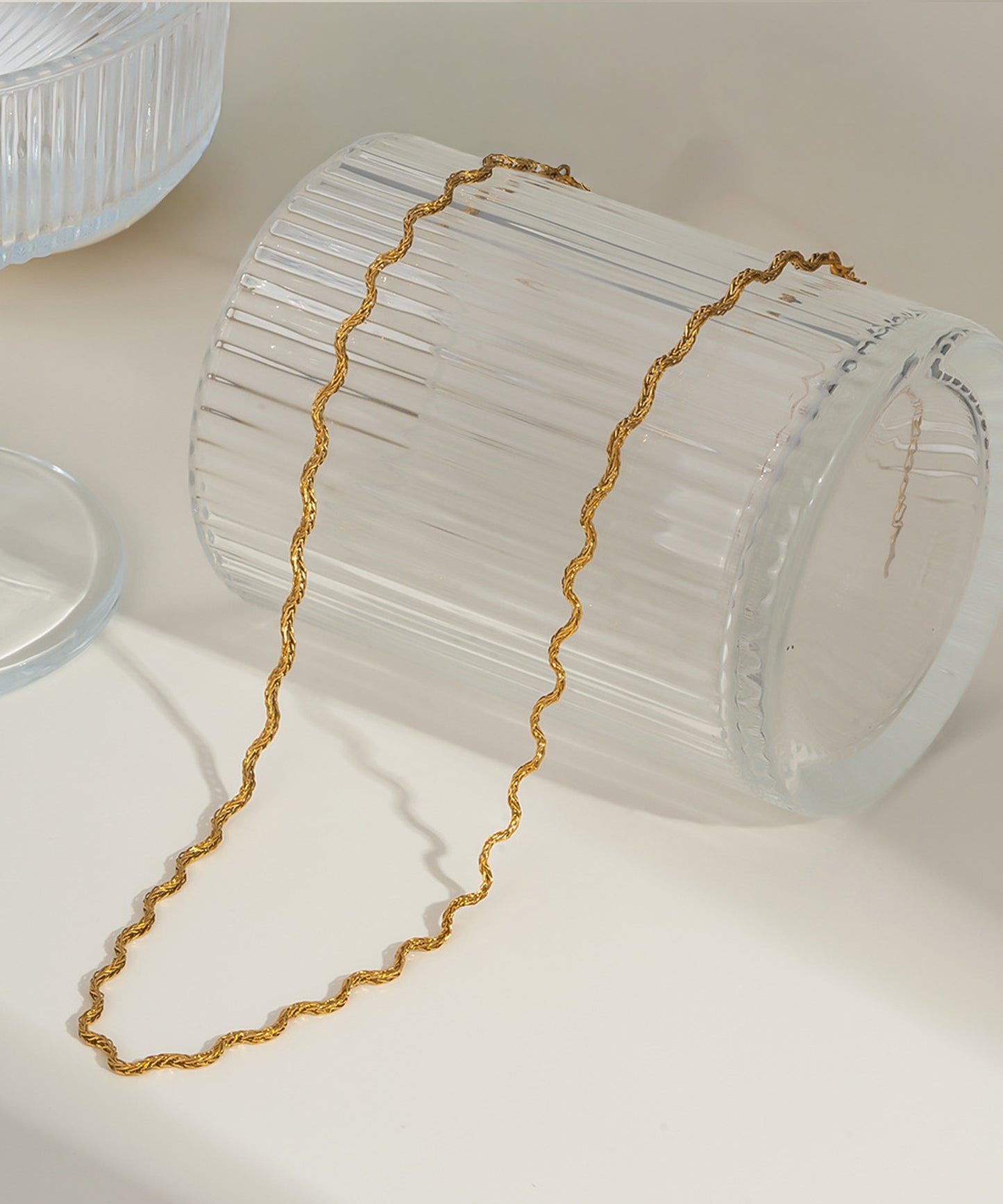 blackdia ocean ウェーブチョーカーネックレス