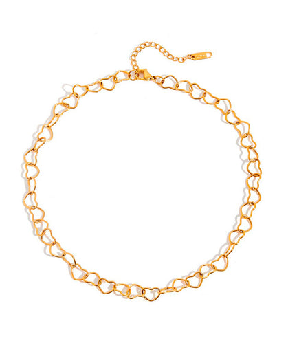 blackdia ocean ハートリンクチェーンネックレス