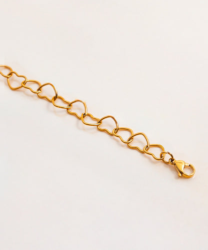 blackdia ocean ハートリンクチェーンネックレス