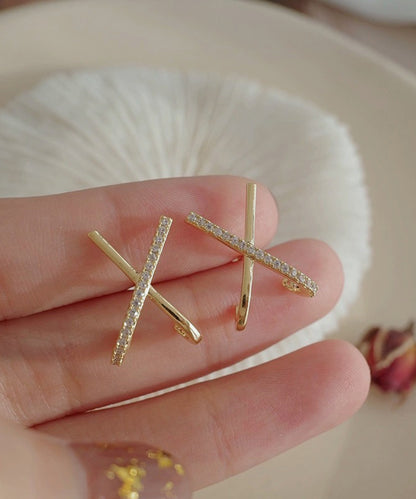 blackdia ocean ジルコニア クロス ピアス/イヤリング