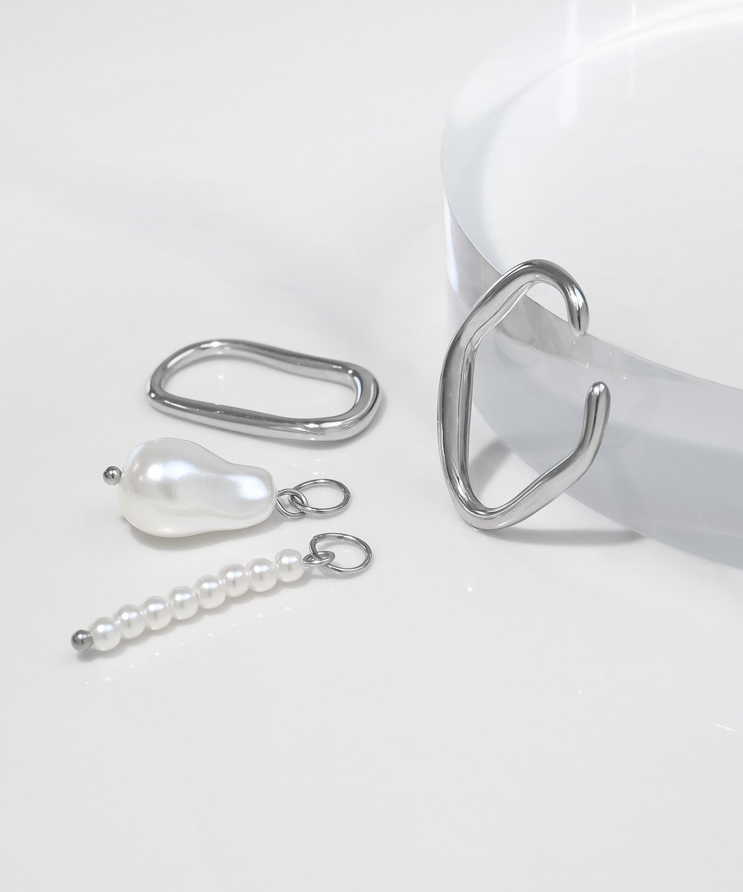 blackdia ocean パールチャーム イヤーカフ (片耳)