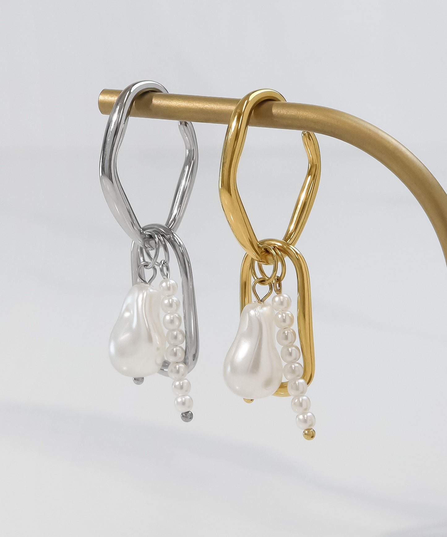 blackdia ocean パールチャーム イヤーカフ (片耳)