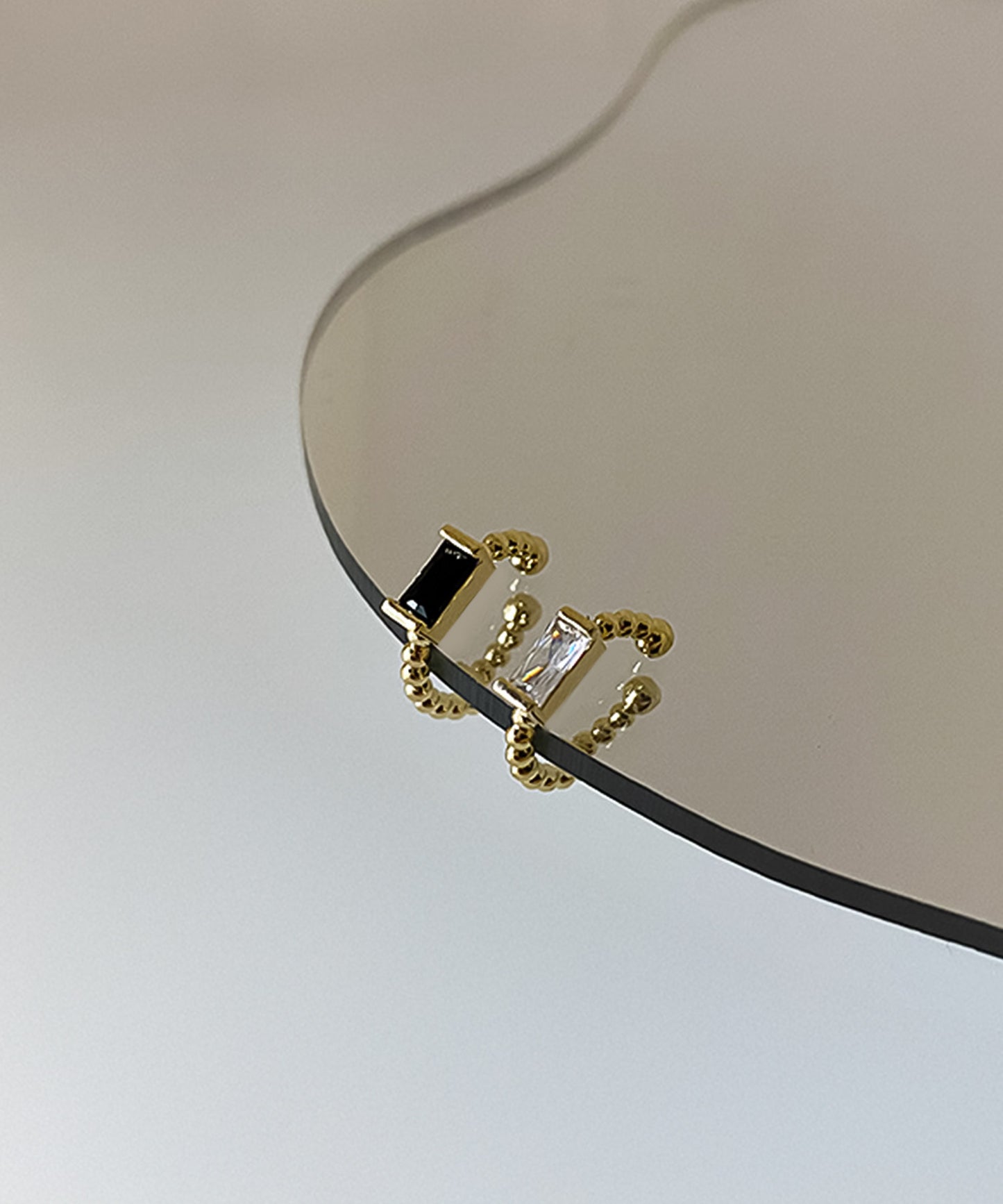 blackdia ocean ジルコニア タイニー イヤーカフ 両耳セット