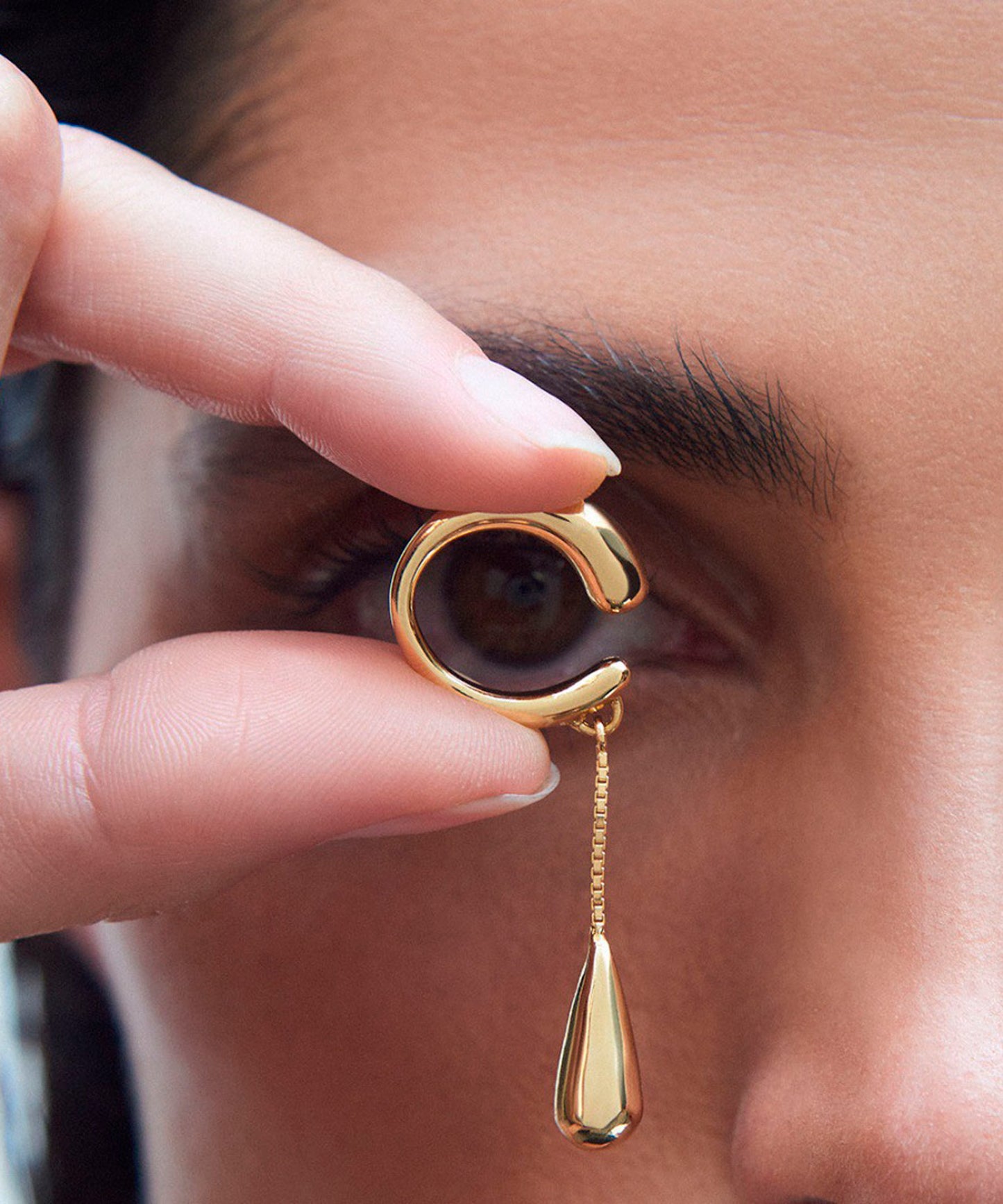 blackdia ocean スウィングドロップイヤーカフ