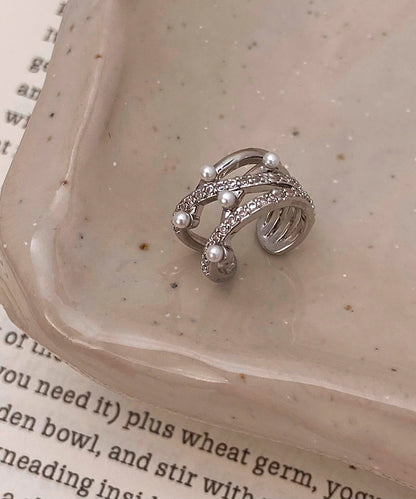 blackdia ocean ミニパールレイヤードイヤーカフ