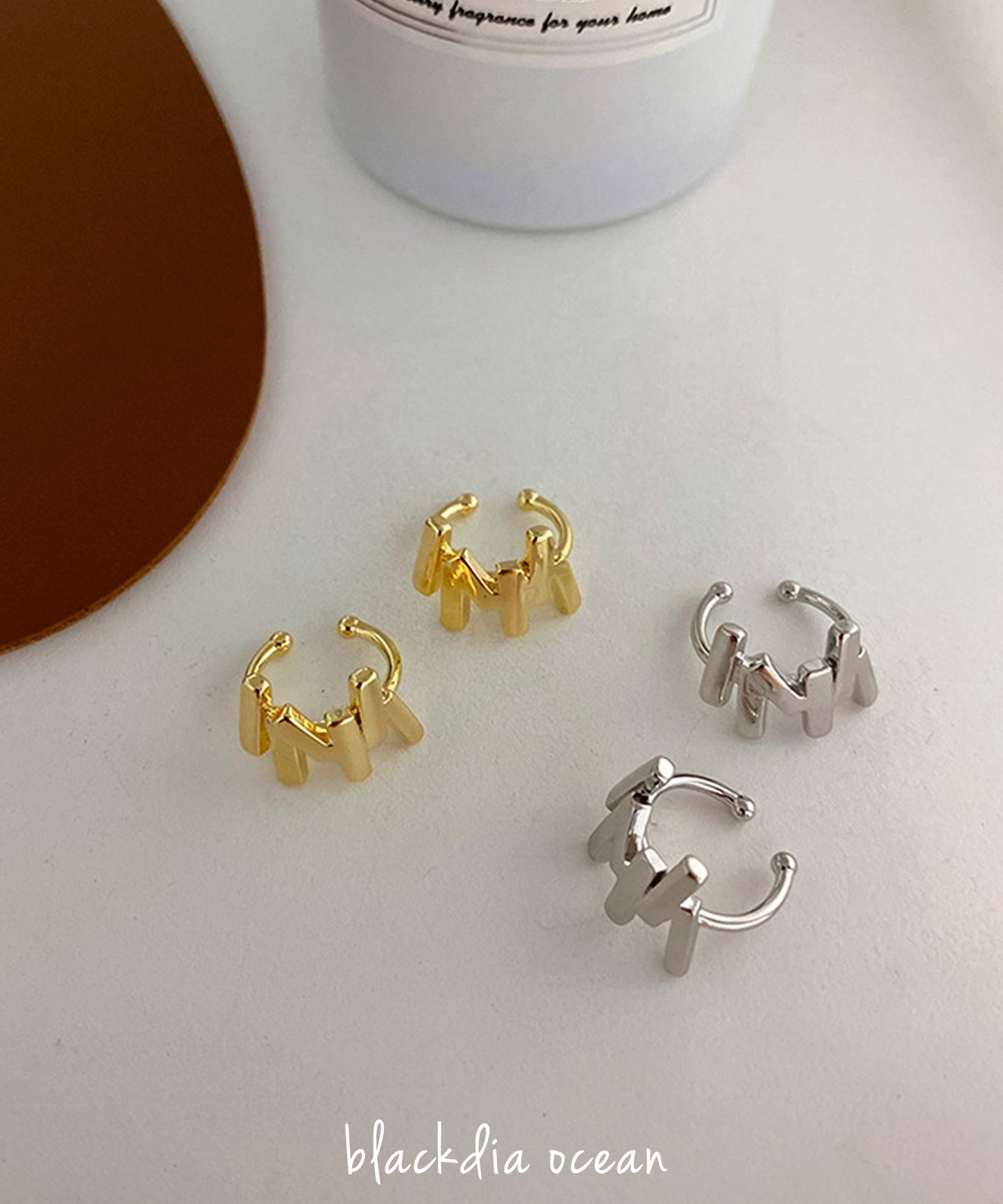 blackdia ocean エッジラインイヤーカフ