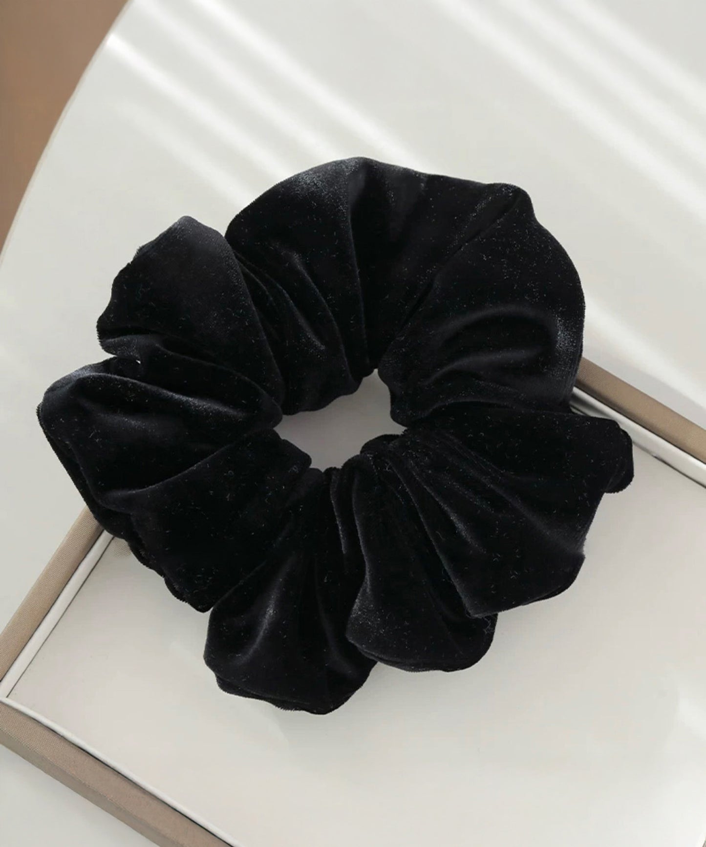 blackdia ocean 深みカラーふんわりベロアシュシュ