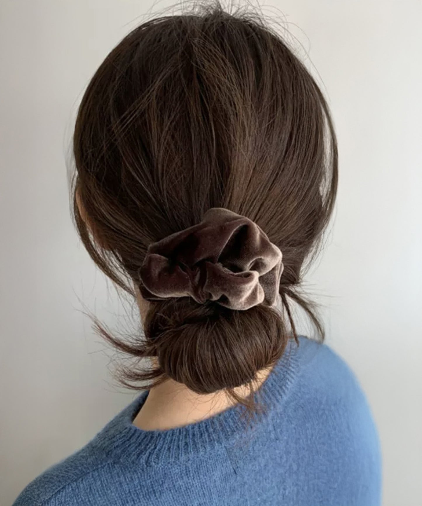 blackdia ocean 深みカラーふんわりベロアシュシュ