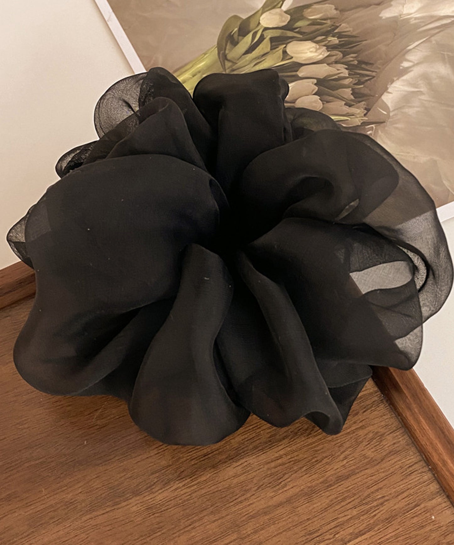 blackdia ocean ボリュームシフォンシュシュ