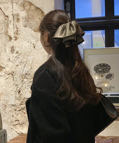 blackdia ocean サテン ドット ヘアクリップ