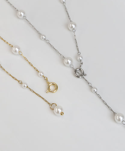 9/8 (Tue.) 18:30~販売【daaco様コラボ】パールロングネックレス