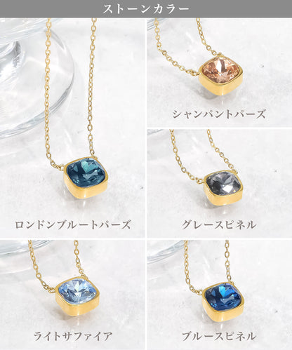 blackdia ocean ファセットネックレス ( 11color )