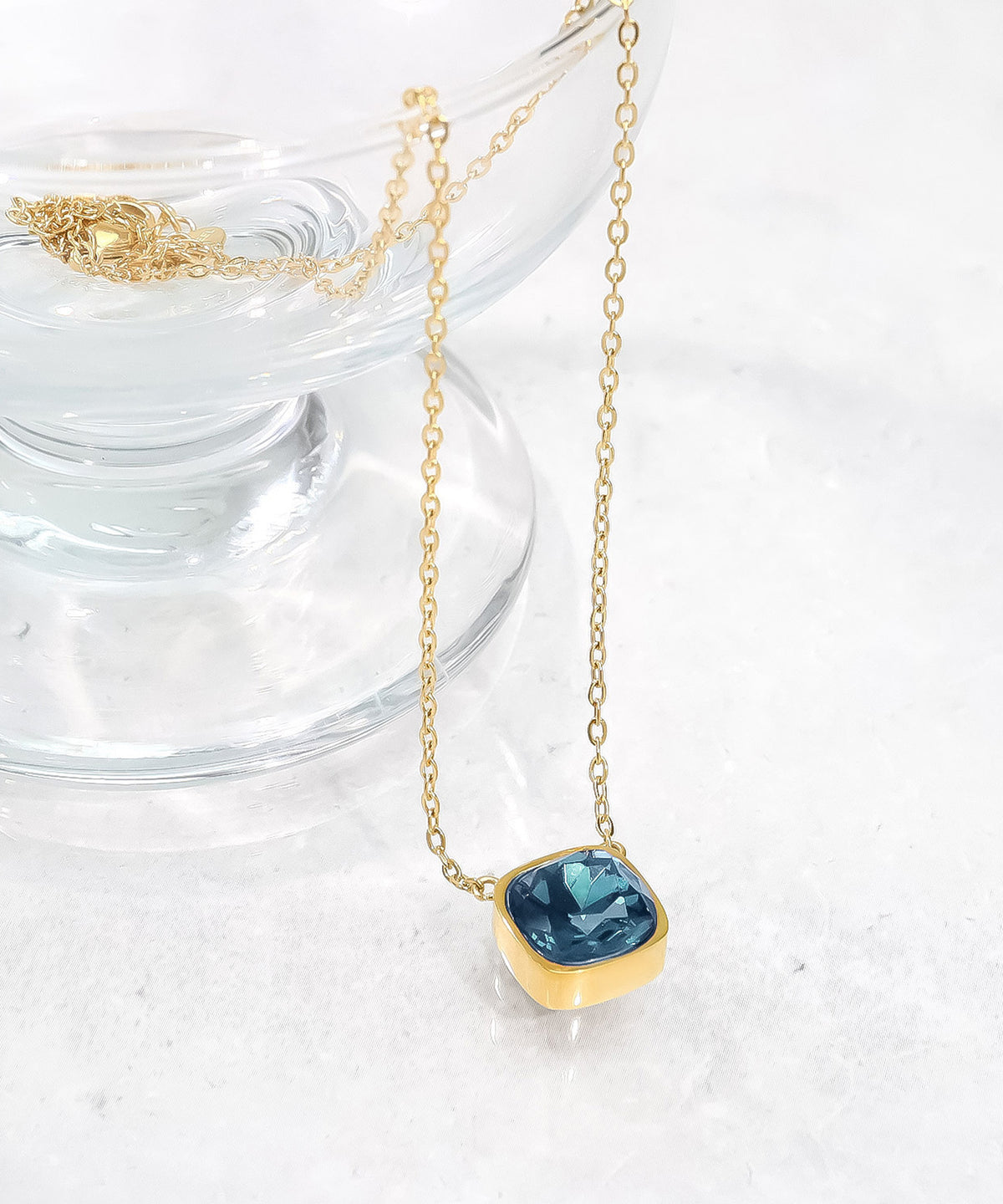 blackdia ocean ファセットネックレス ( 11color )
