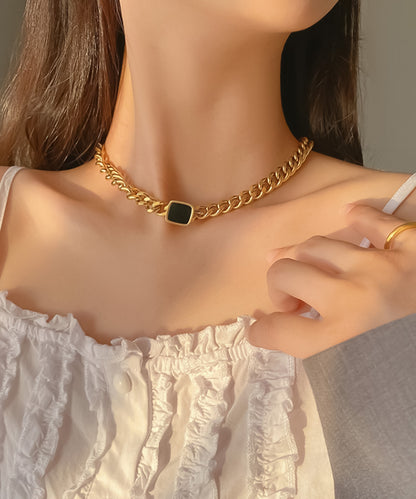 blackdia ocean ブラックスクエア チェーンネックレス