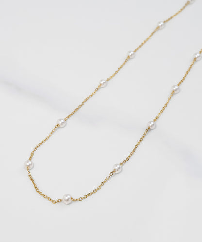 blackdia ocean タイニー パールネックレス