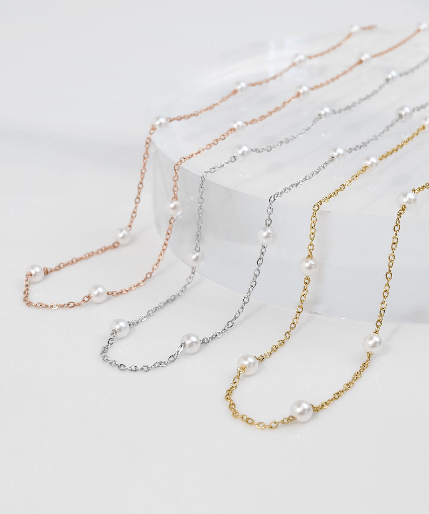 blackdia ocean タイニー パールネックレス