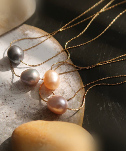 blackdia ocean 淡水バロックパールネックレス