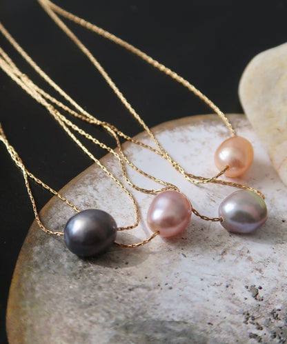 blackdia ocean 淡水バロックパールネックレス