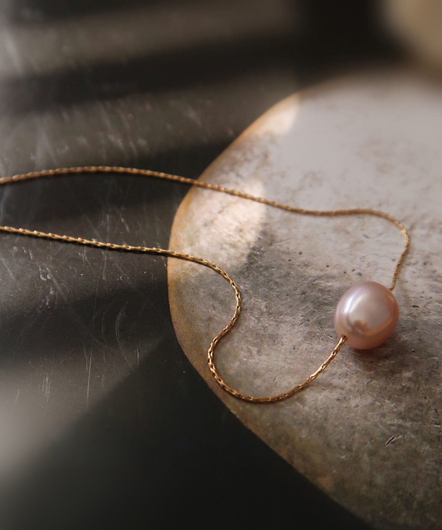 blackdia ocean 淡水バロックパールネックレス