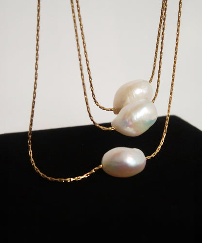 blackdia ocean 淡水バロックパールネックレス