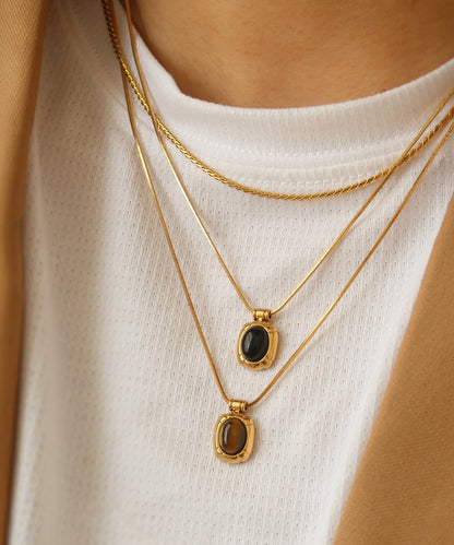 blackdia ocean 天然石カボションペンダント