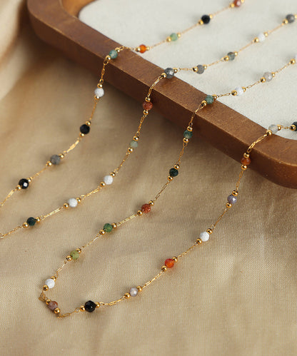 blackdia ocean 天然石ビーズネックレス