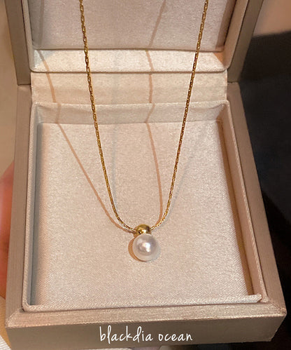 blackdia ocean ボール&パールネックレス