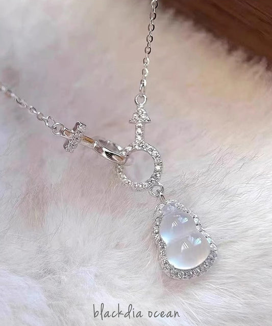 blackdia ocean ジルコニアゴードネックレス