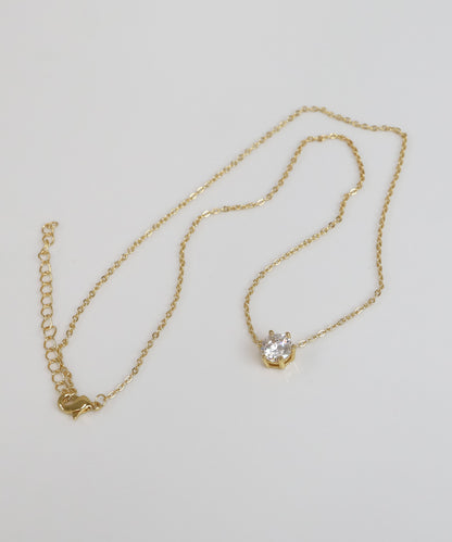 【今週末限定価格】blackdia ocean シアーチェーン 一粒ネックレス