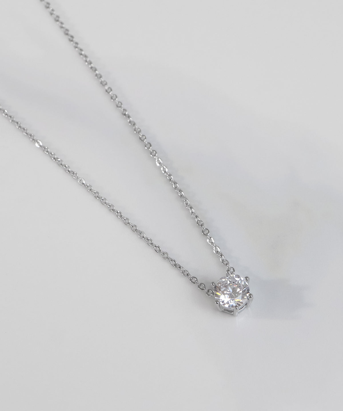 【今週末限定価格】blackdia ocean シアーチェーン 一粒ネックレス