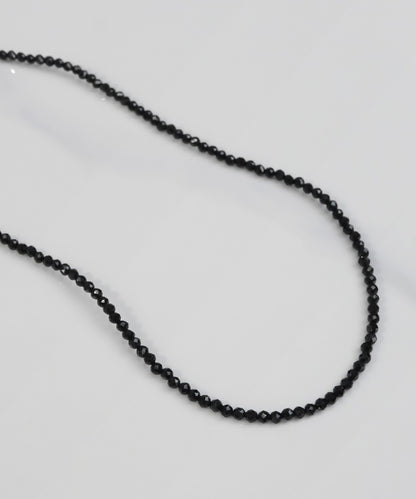 blackdia ocean カットビーズデザインネックレス