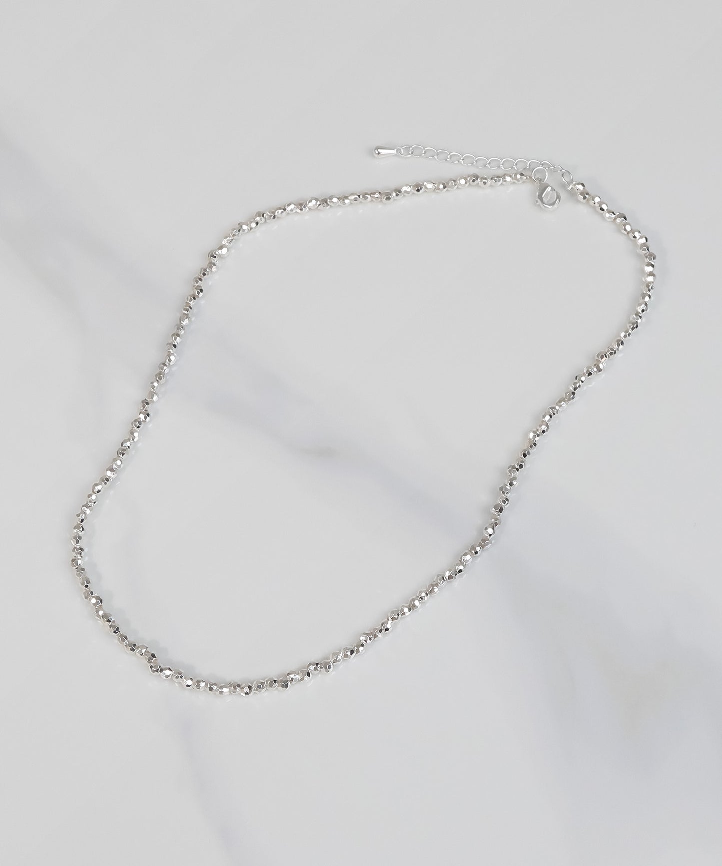 blackdia ocean カットビーズデザインネックレス