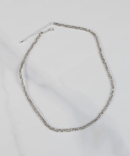 blackdia ocean カットビーズデザインネックレス