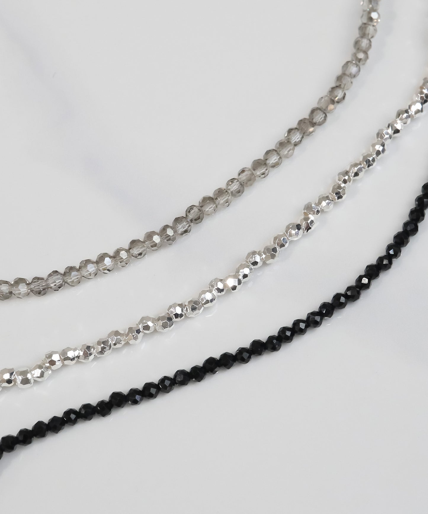 blackdia ocean カットビーズデザインネックレス