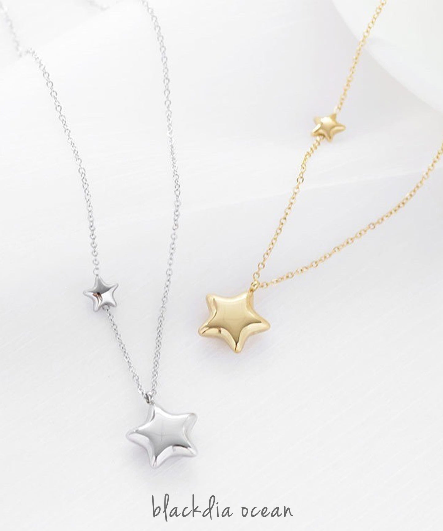 blackdia ocean スター モチーフ ネックレス