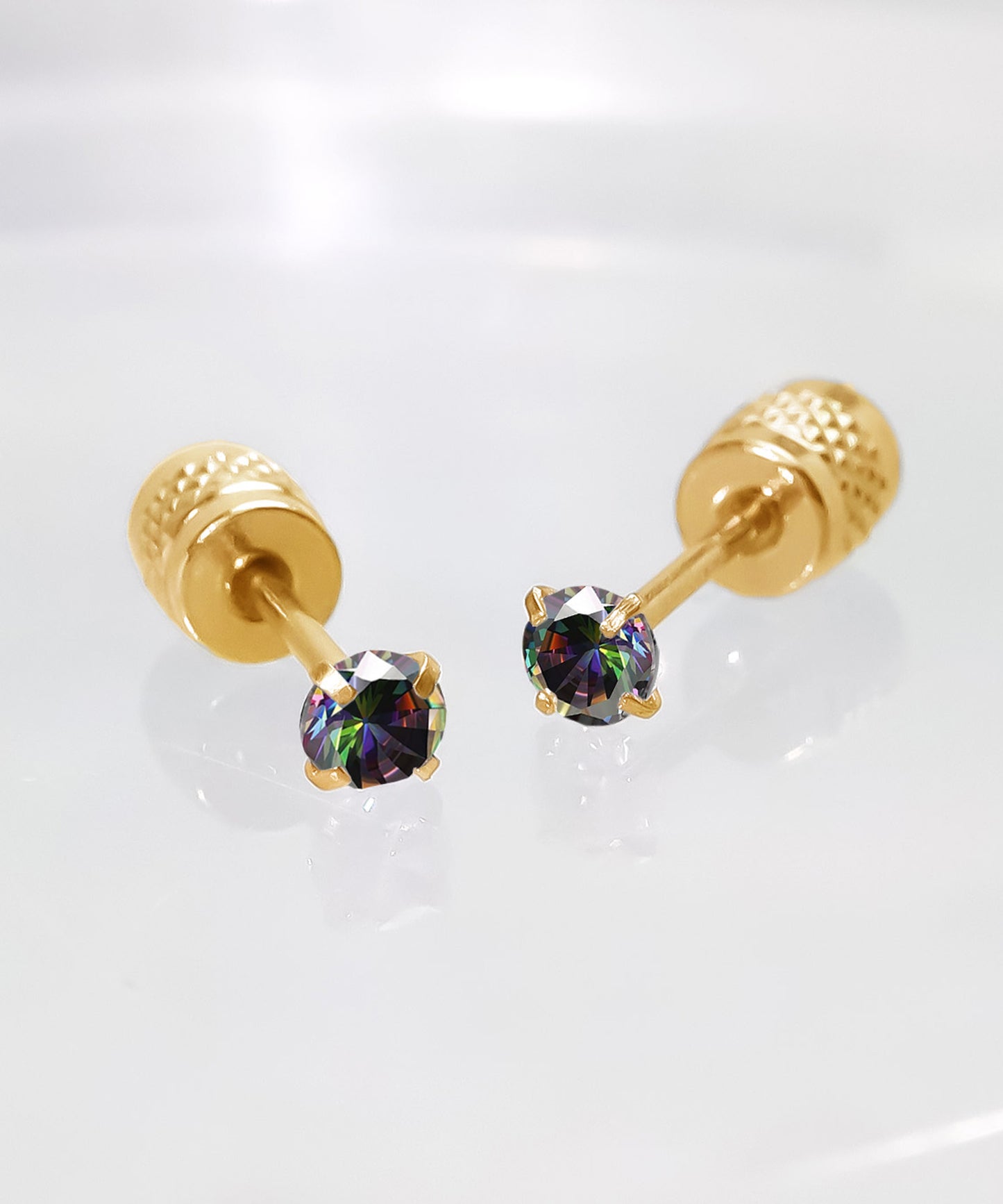 blackdia ocean ジルコニアスタッドピアス
