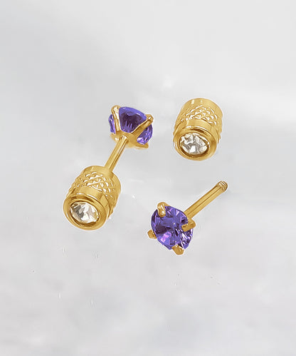 blackdia ocean ジルコニアスタッドピアス