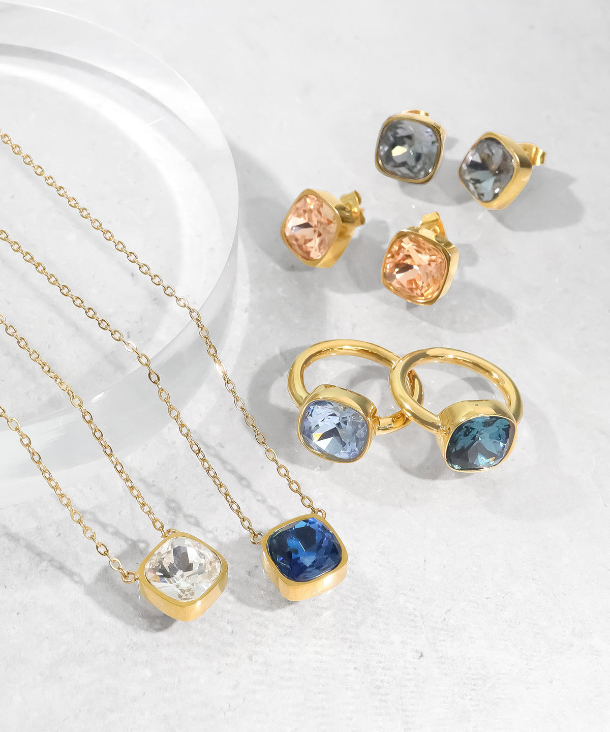blackdia ocean ファセットピアス