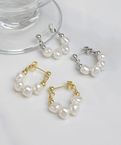 blackdia ocean バロックパール リングピアス