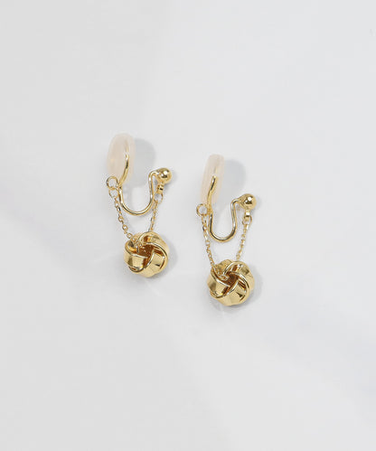 blackdia ocean チェーンフープ ツイストピアス/イヤリング